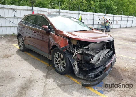 2015 Ford Edge Titanium from USA, damaged, VIN 2FMTK3K9XFBB47532